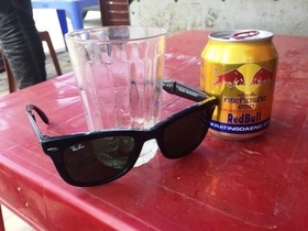 ドーソン行きのバス停 ©アジアしあわせ特急