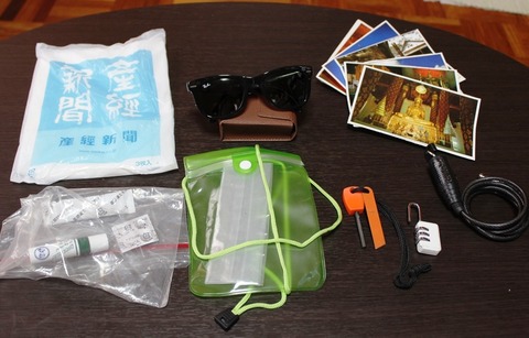 海外旅行 旅の準備 荷物 持ち物 アジア一人旅 ごみ袋