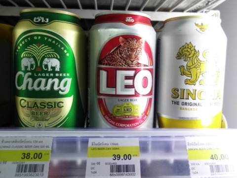 0814 タイビール チャン レオ シンハー