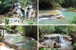 クランシーの滝 Kuang Si Falls ラオス ルアンパバーン