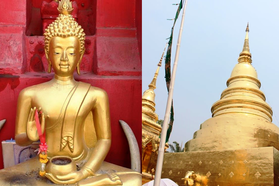 タイ　チェンマイ WAT PHABONG (1)