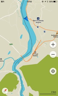 ラオス　スローボート　slow boat　©アジアしあわせ特急