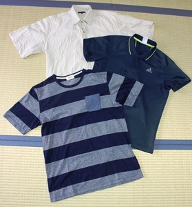 Ｔシャツ等：海外旅行 旅の準備 荷物 持ち物 アジア一人旅 タイ