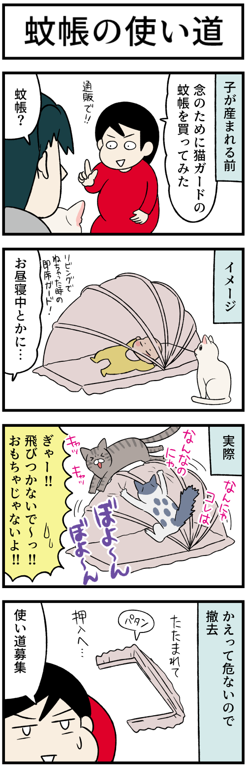 20230323色々お久しば　蚊帳の使い道2