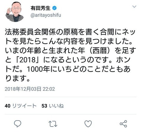 有田芳生