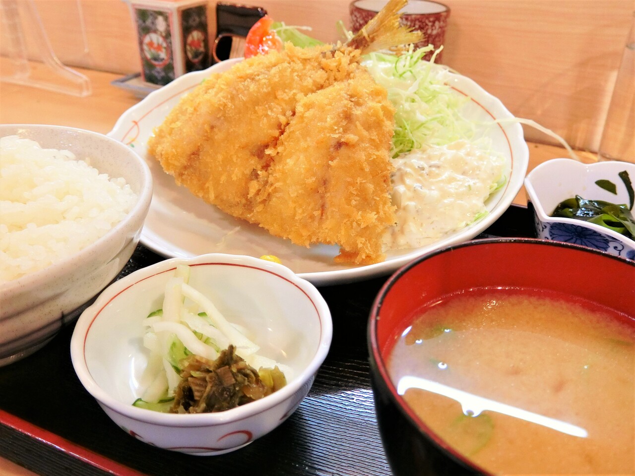 寿司処 清元 アジフライ定食 柴ポチダイアリー