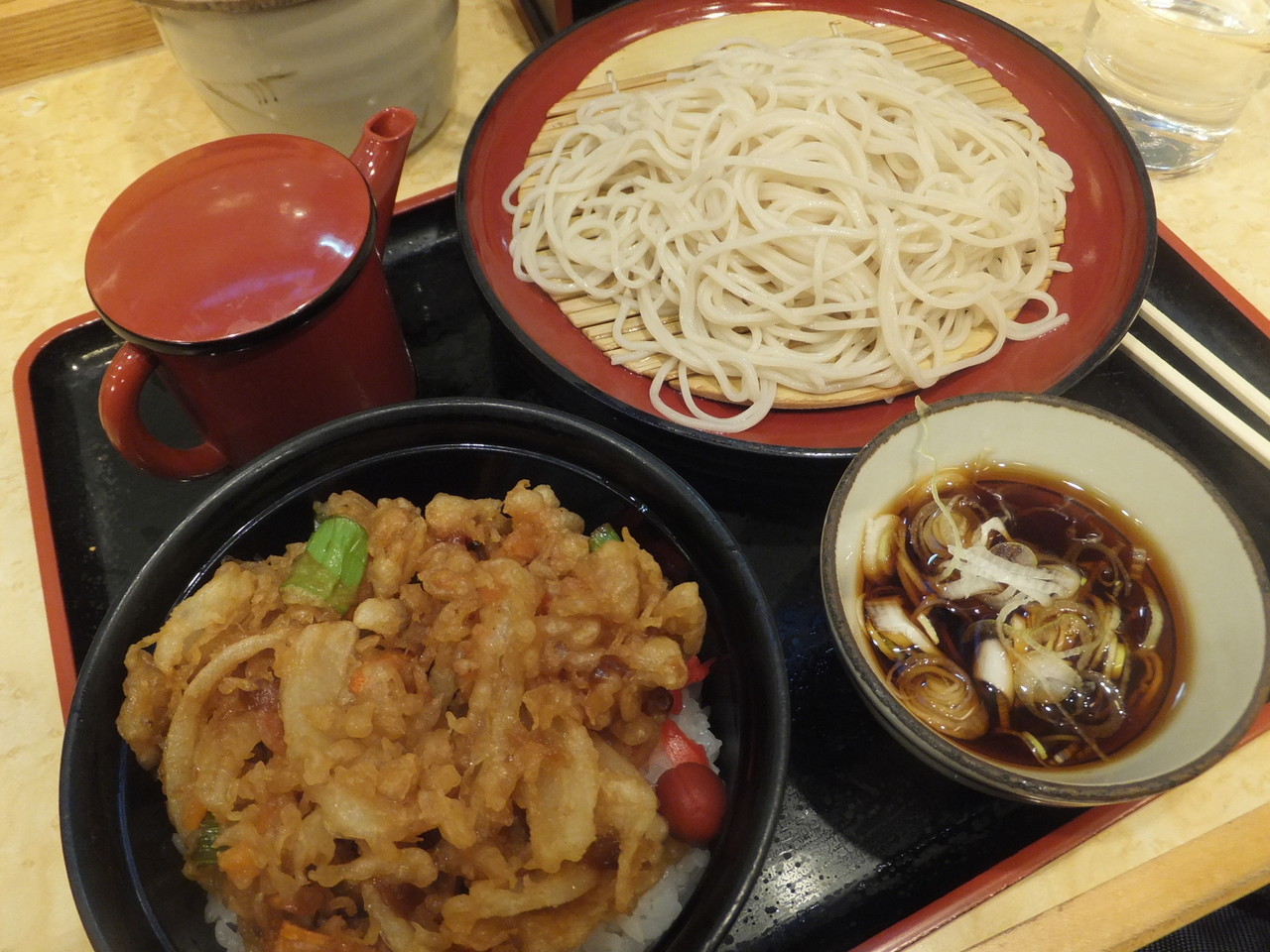 小諸そば 新橋店 かき揚丼セット 柴ポチダイアリー 小諸そば 新橋店 かき揚丼セット 柴ポチダイアリー