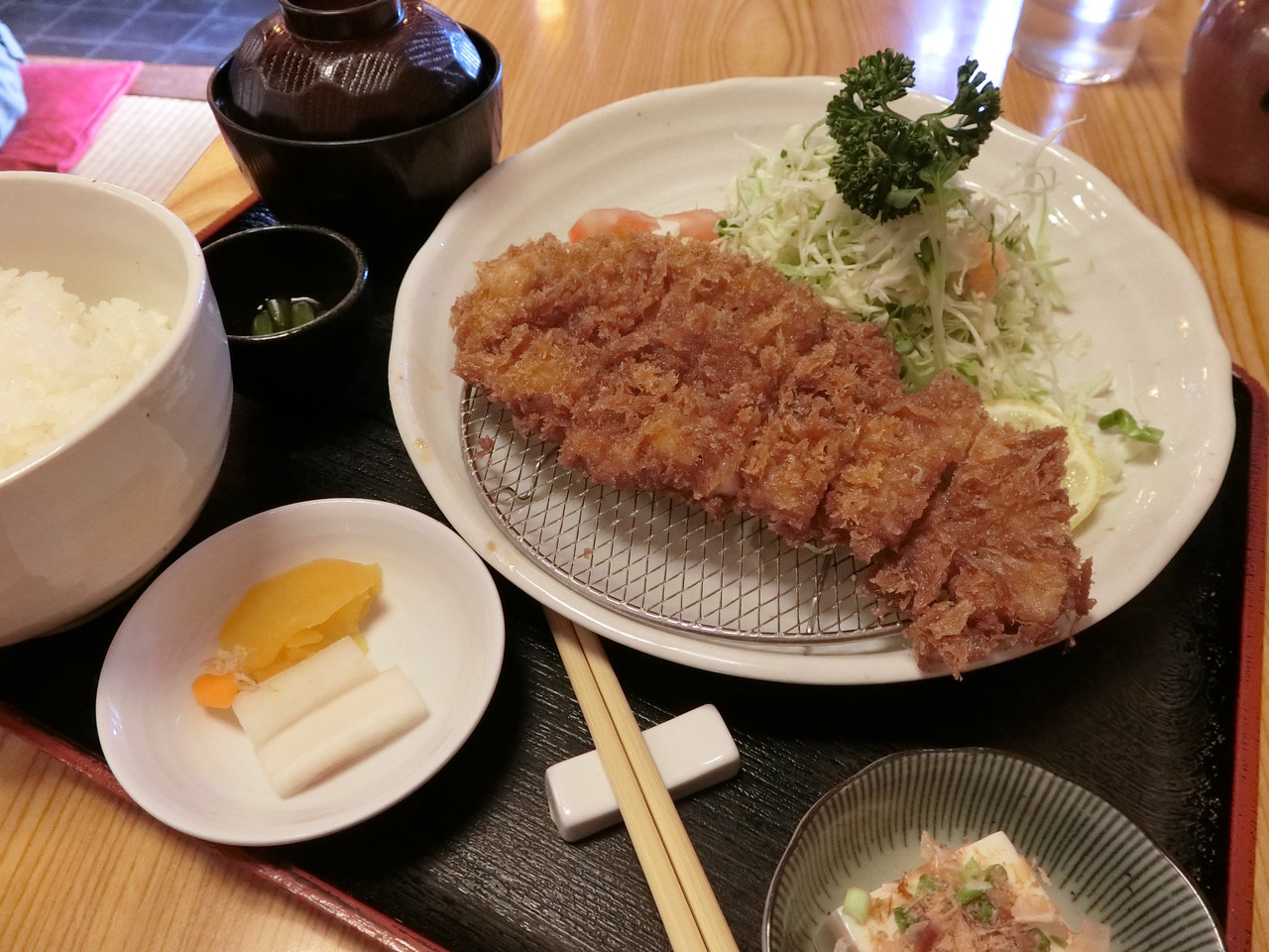お食事処 こばやし亭 いもぶたロースカツランチ 柴ポチダイアリー