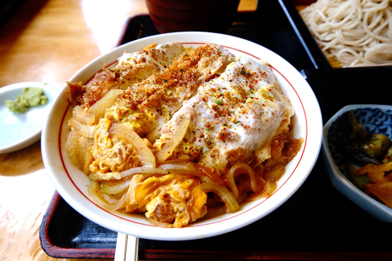 蕎麦処 福寿庵 ～ かつ丼セット : 柴ポチダイアリー