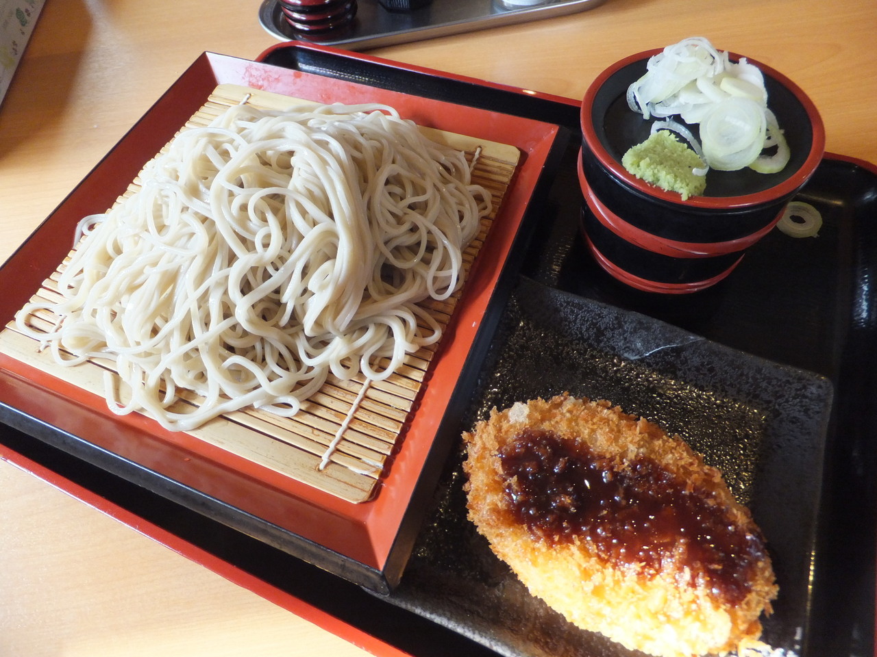そば・うどん 瀬谷そば ~ もりそば+コロッケ : 柴ポチダイアリー そば・うどん 瀬谷そば ~ もりそば+コロッケ : 柴ポチダイアリー