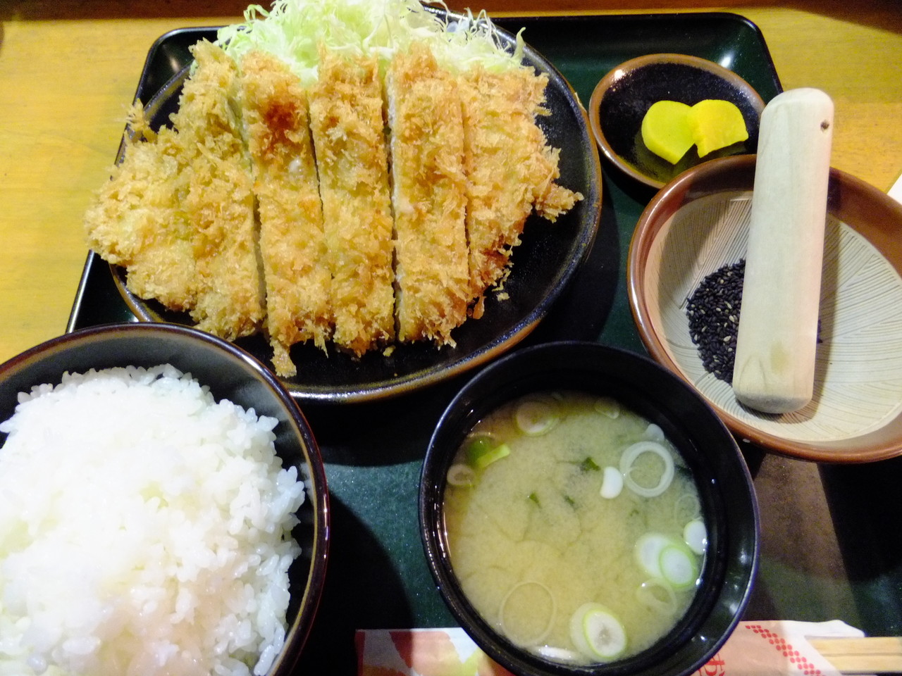 とんかつ こころ 天王町 ロースかつ定食 柴ポチダイアリー