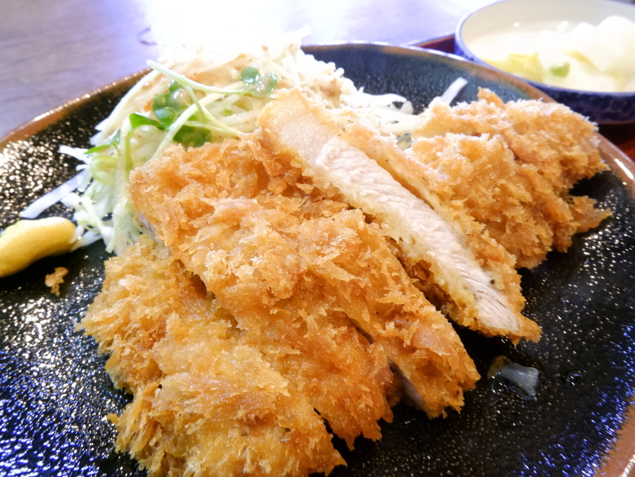 とんかつ 住よし ～ とんかつセット : 柴ポチダイアリー