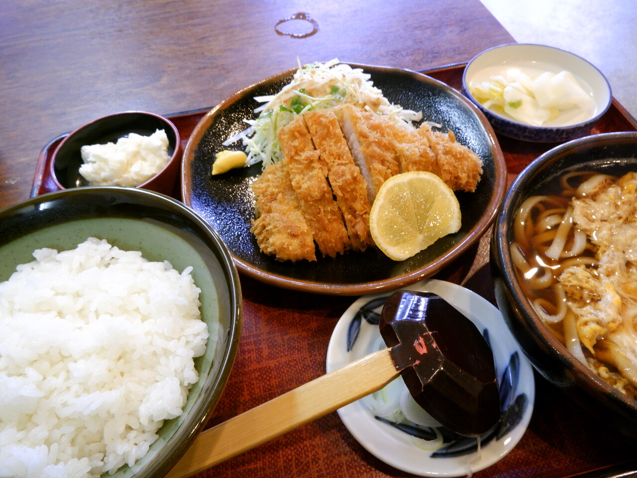 とんかつ 住よし ～ とんかつセット : 柴ポチダイアリー