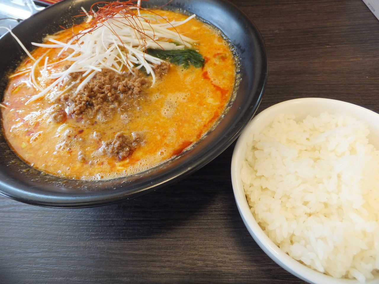 らーめん・坦々麺 まえたん ～ 特製坦々麺 : 柴ポチダイアリー