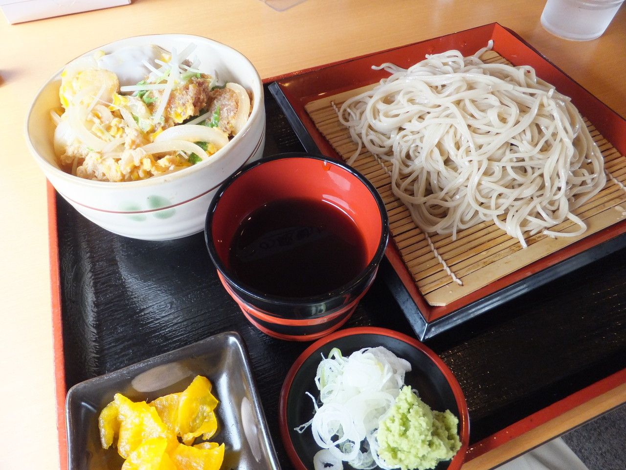 そば・うどん 瀬谷そば ～ カツ丼セット : 柴ポチダイアリー