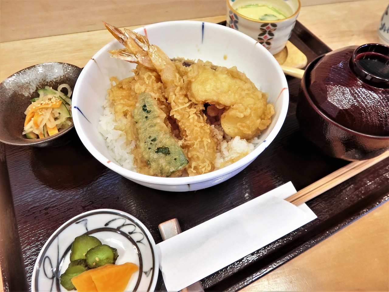 食彩割烹 紬 ツムギ 天丼 柴ポチダイアリー 食彩割烹 紬 ツムギ 天丼 柴ポチダイアリー