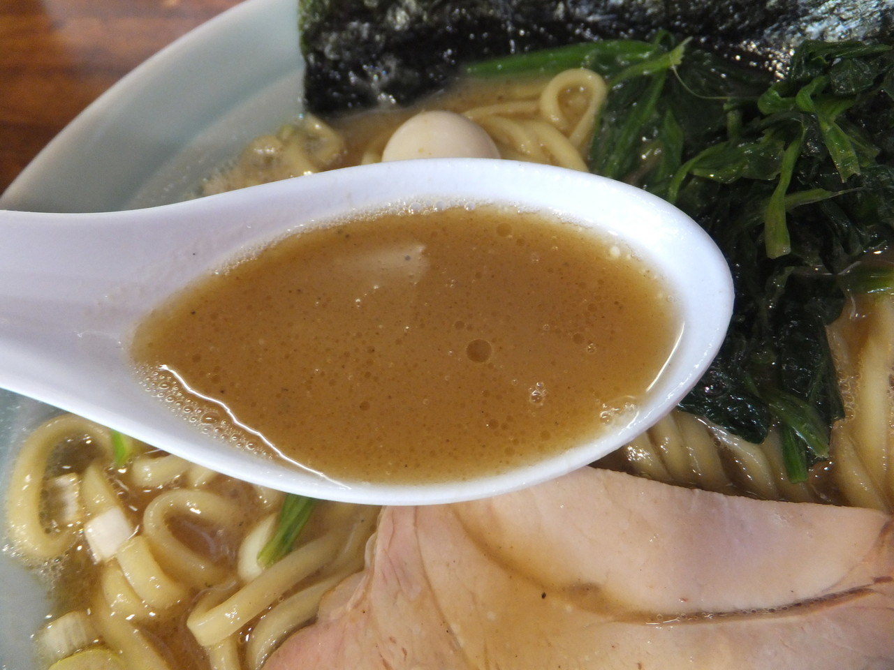 ラーメン壱六家 大和店 ラーメン並 柴ポチダイアリー