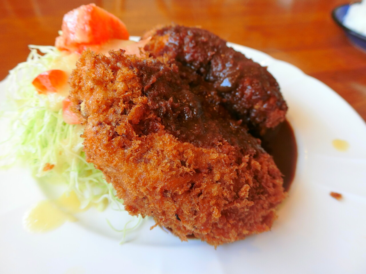 レストラン クレソン ビーフメンチカツ 柴ポチダイアリー