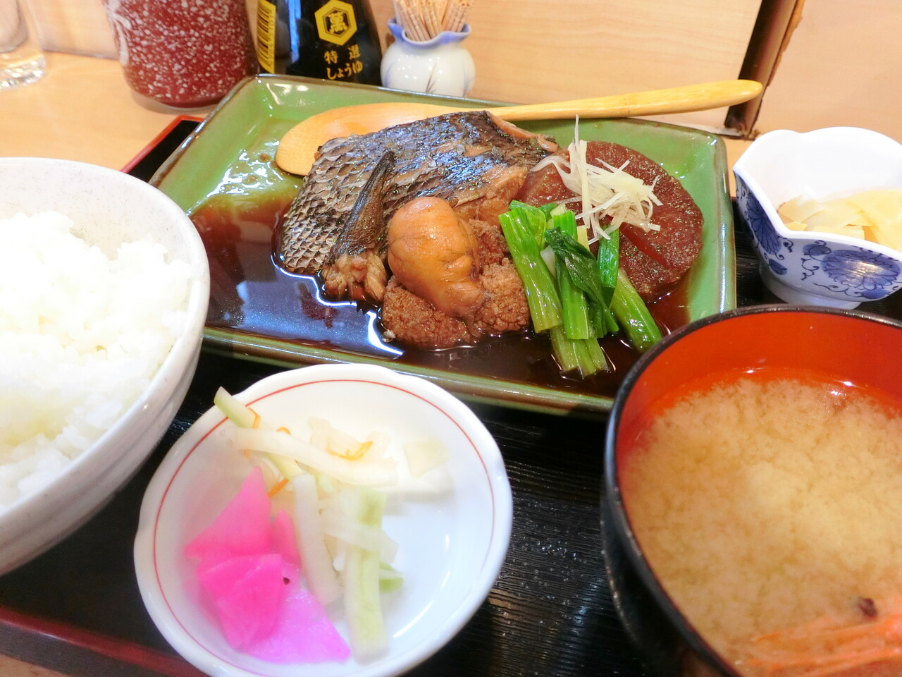 備忘録 寿司処 清元 黒ムツの煮付定食 柴ポチダイアリー