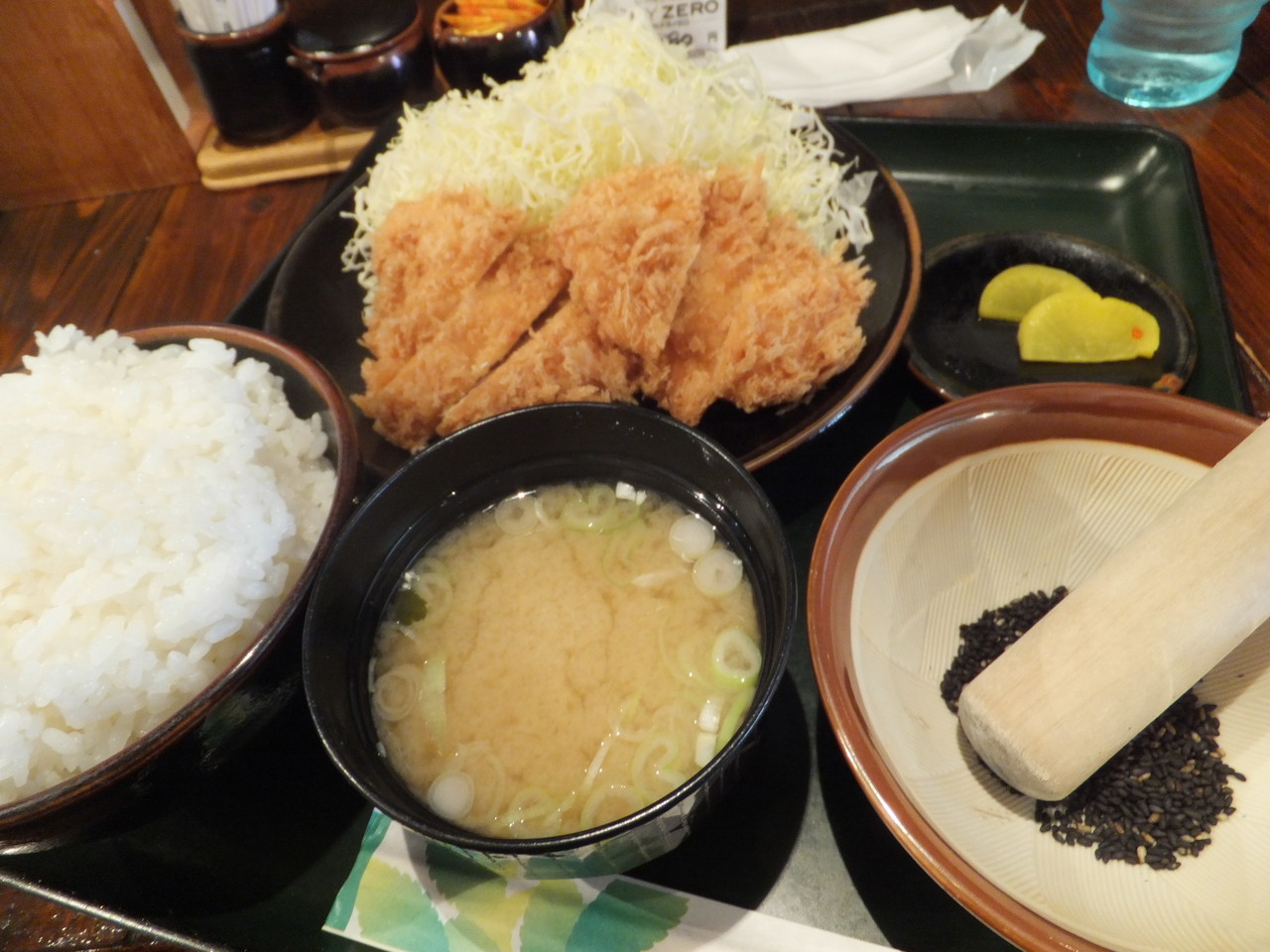 とんかつこころ 天王町 チキンかつ定食 柴ポチダイアリー