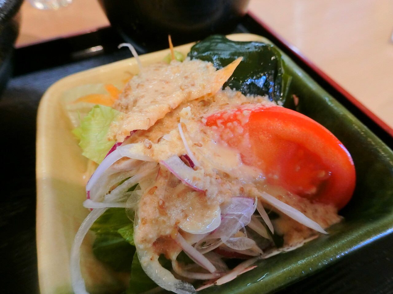 寿司処 清元 カツ丼 ミニサラダ 柴ポチダイアリー