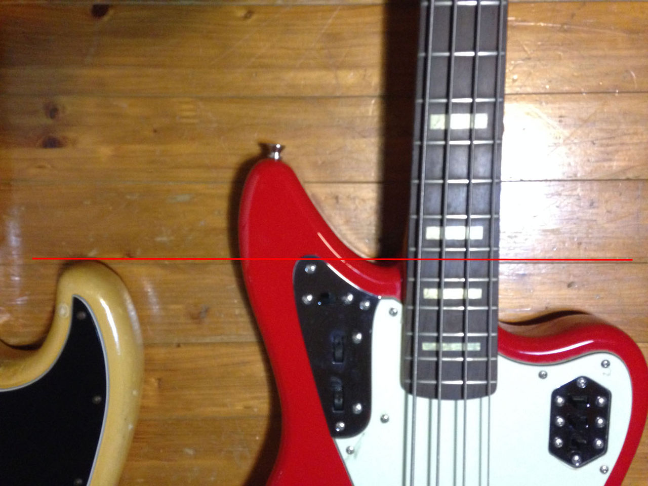 ベース Fender Japan JAB-EQ Jaguar Bass Red Fender Japan Jaguar Bass JAB-EQ Trino Red <フェンダー