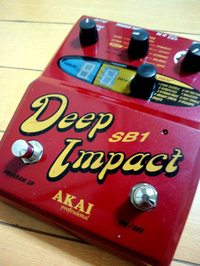 2年保証』 AKAIの名機と言われたベースシンセエフェクト「Deep Impact