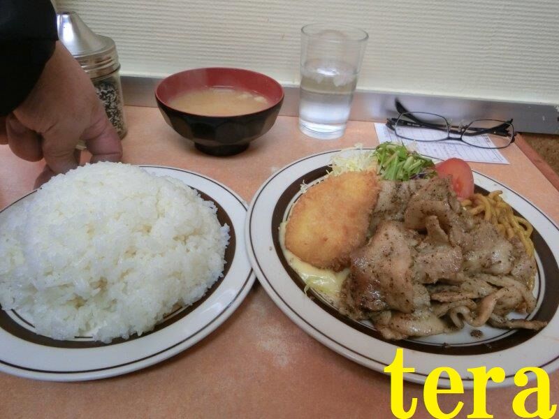 ランチハウス洋包丁3 ジャンボ焼ランチ 板橋区の洋食屋 町の洋食屋さんシリーズ テラ医者の独り言 普通 時々テラめし