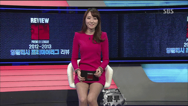 韓国の激エロ女子アナウンサー (1)