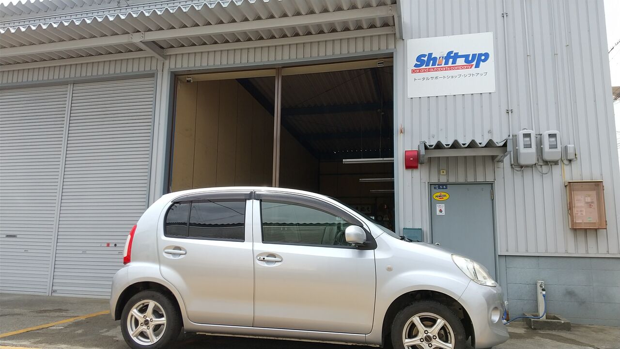 1日車検大阪・車検和泉市・泉大津市・高石市・堺市・パッソ車検 