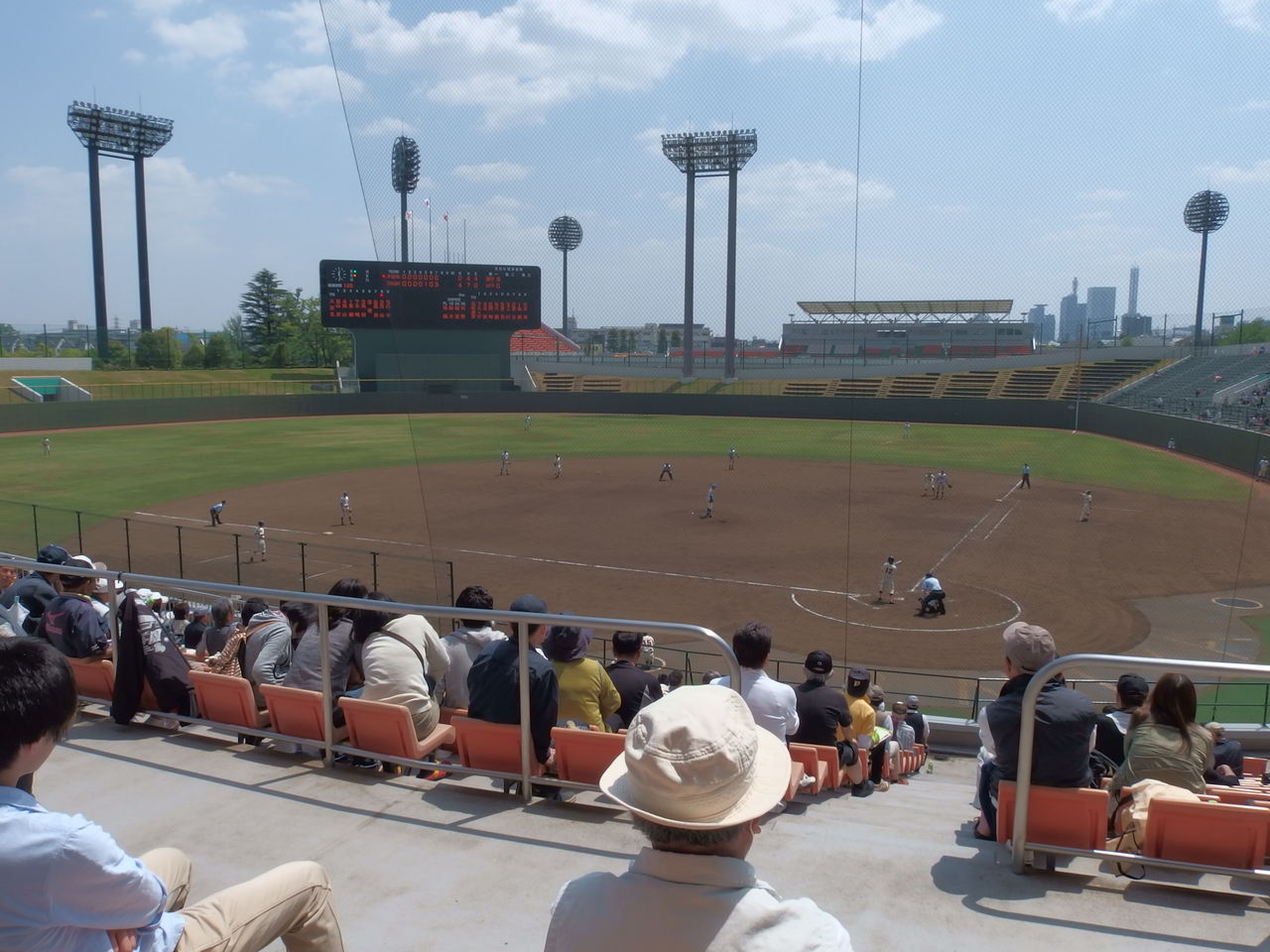４月２６日 大宮公園球場 おやじサラリーマンのブログ