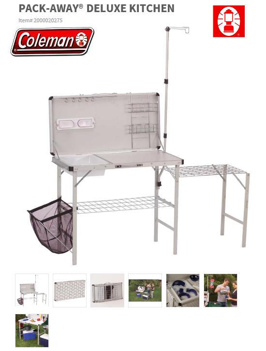 コールマンキャンプキッチンデラックス 日本未発売品 CAMP コールマンキャンプキッチンデラックス 日本未発売品 CAMP
