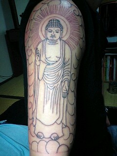 阿弥陀如来 刺青師 紫玉梵天 阿弥陀如来 刺青師 紫玉梵天