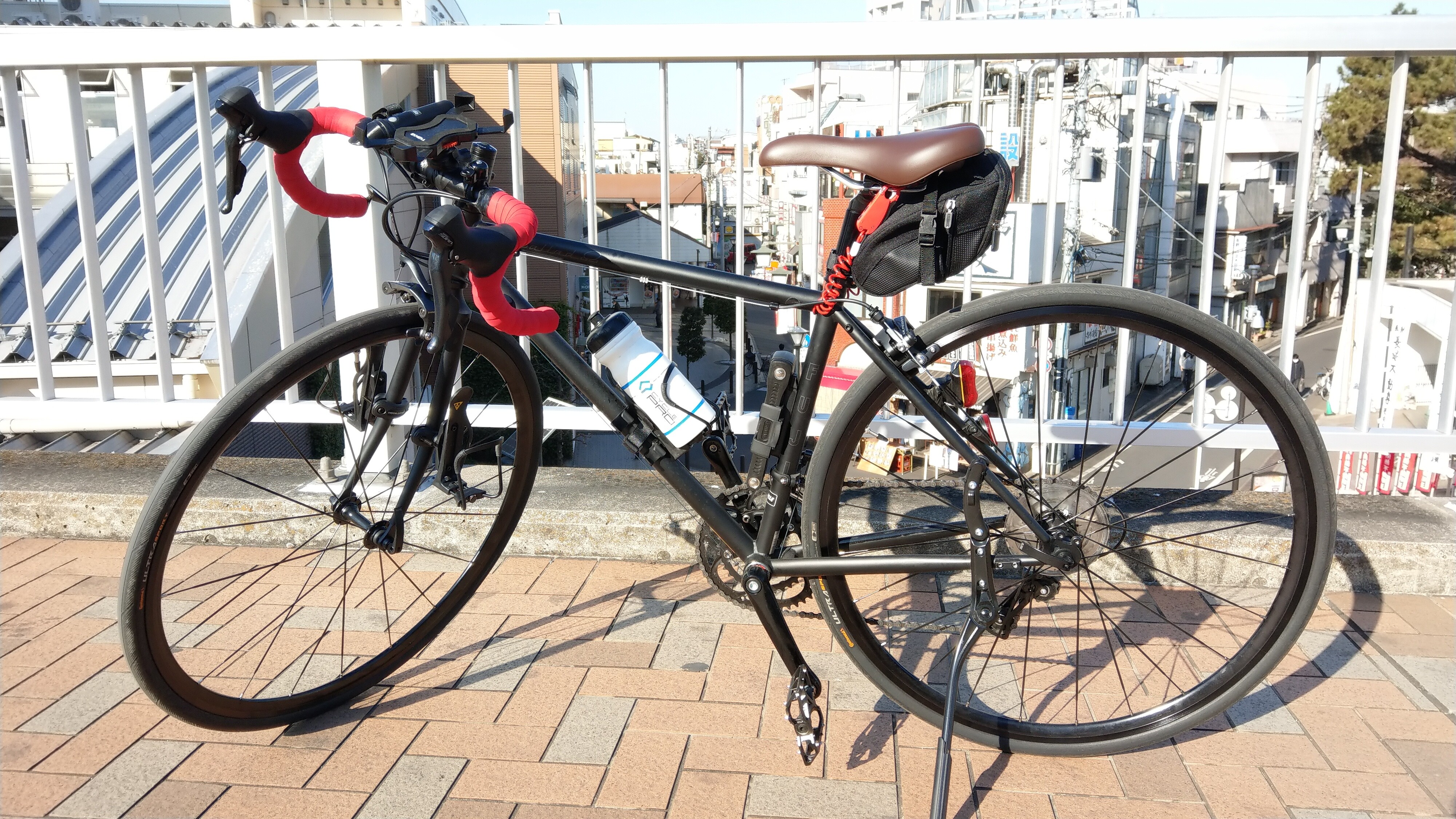 祝ロードバイク納車】FUJI BIKES BALLAD Ω 2021 マットブラック : 椎名