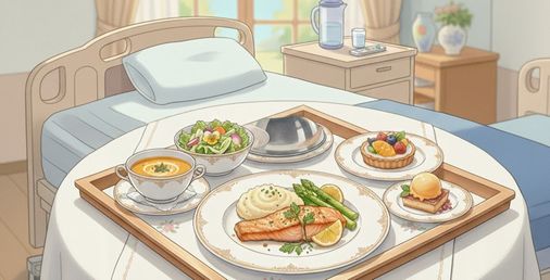 【画像】市民病院の入院食がこちらｗｗｗｗ