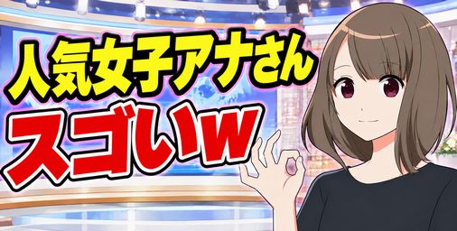 【画像】人気女子アナのスゴい胸チ〇ｗｗｗｗ