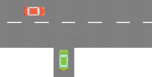 このケースどっちの車が優先？