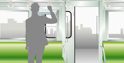 X女子「気持ち悪い男が電車でやること。これです」→2万いいね❤ｗｗｗｗ