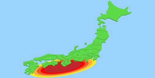 【画像】南海トラフさん、最悪の想定シナリオがヤバすぎる