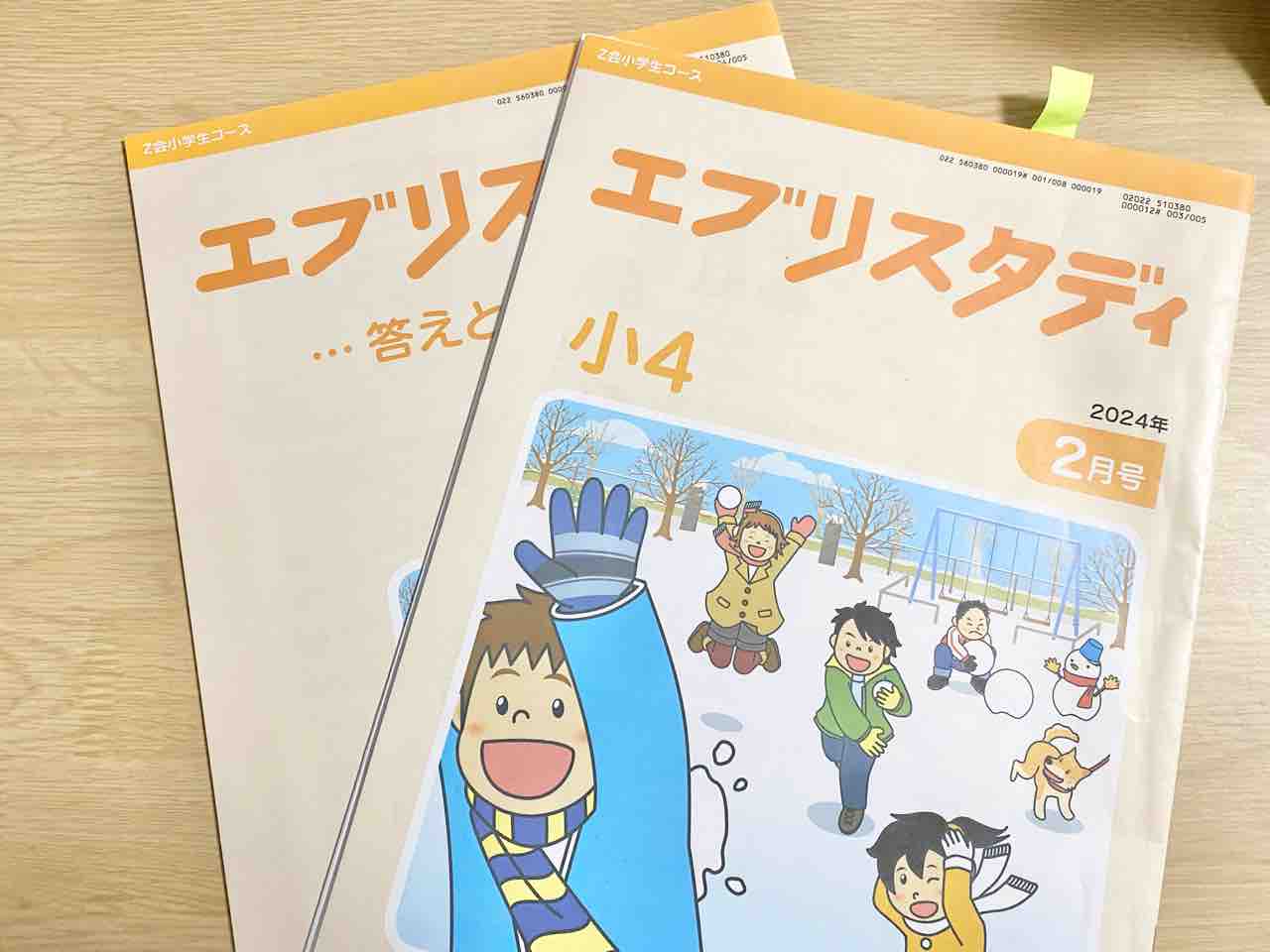 小4長女、読解力の確認のためにZ会を始めました : えくぼとねこっけ