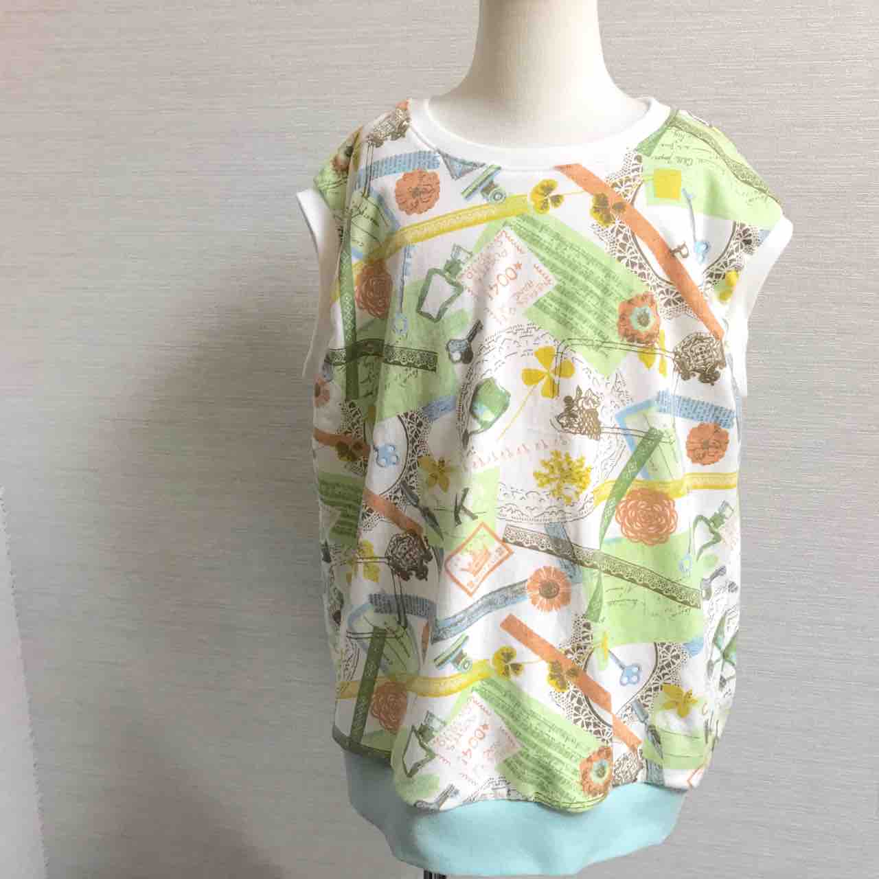 ちょっとしたお礼にも 気軽に作れるtoco さんノースリーブカットソー Pui Pui Pui