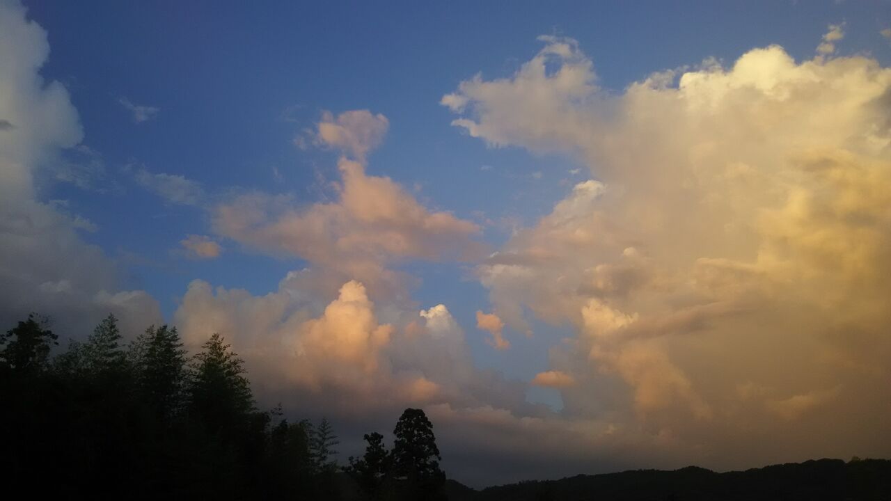 晩夏の夕空 四季に恋して けいさんの写真日誌