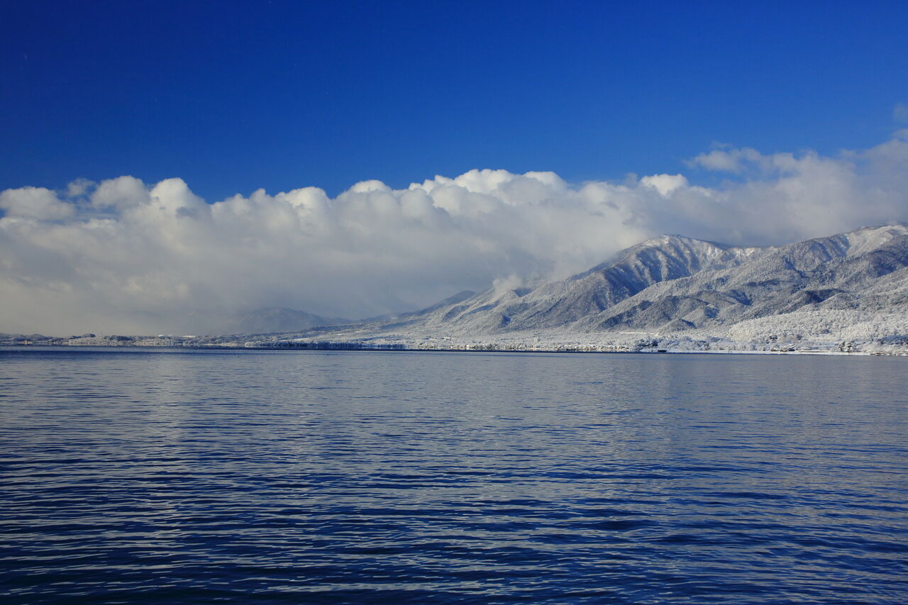 琵琶湖の雪景色 四季に恋して けいさんの写真日誌 琵琶湖の雪景色 四季に恋して けいさんの写真日誌