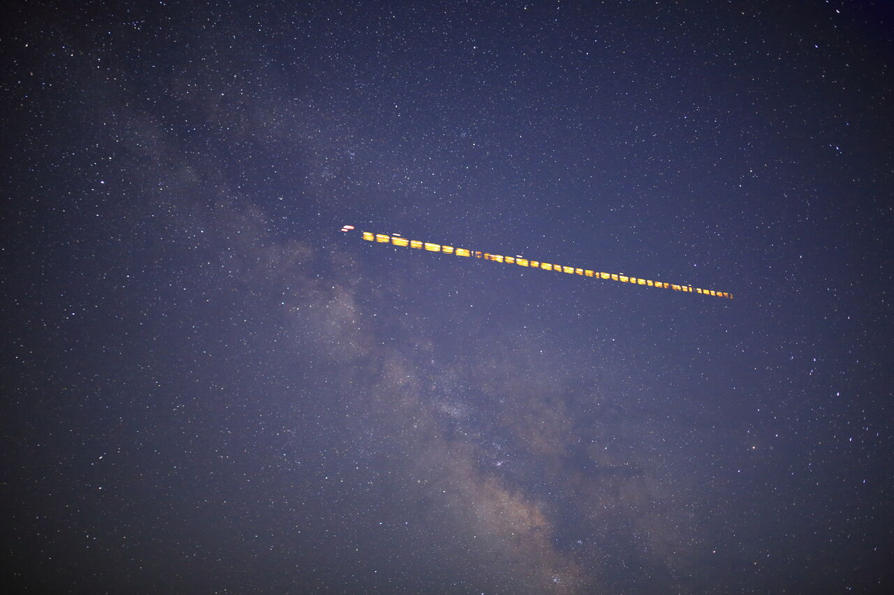 天の川と銀河鉄道 四季に恋して けいさんの写真日誌