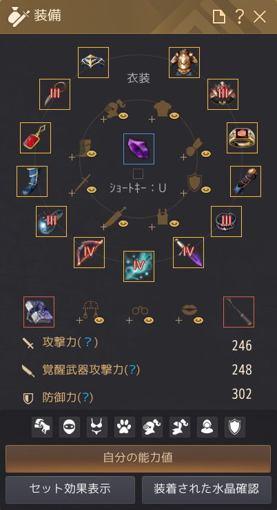 装備まとめ 7 シキナ考 黒い砂漠