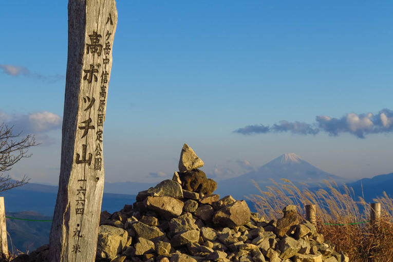 夕暮れの高ボッチ高原 四季彩ペダル