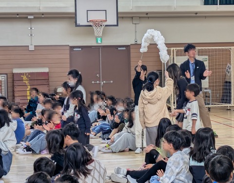 1年生を迎える会①