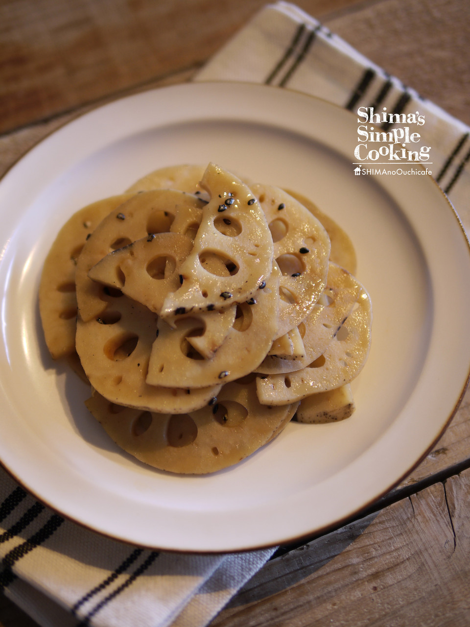 レンジで 超簡単 風邪予防にも シャキシャキ甘辛 レンコンのきんぴら 簡単 節約 おしゃレシピ Shimaのオウチカフェ Powered By ライブドアブログ