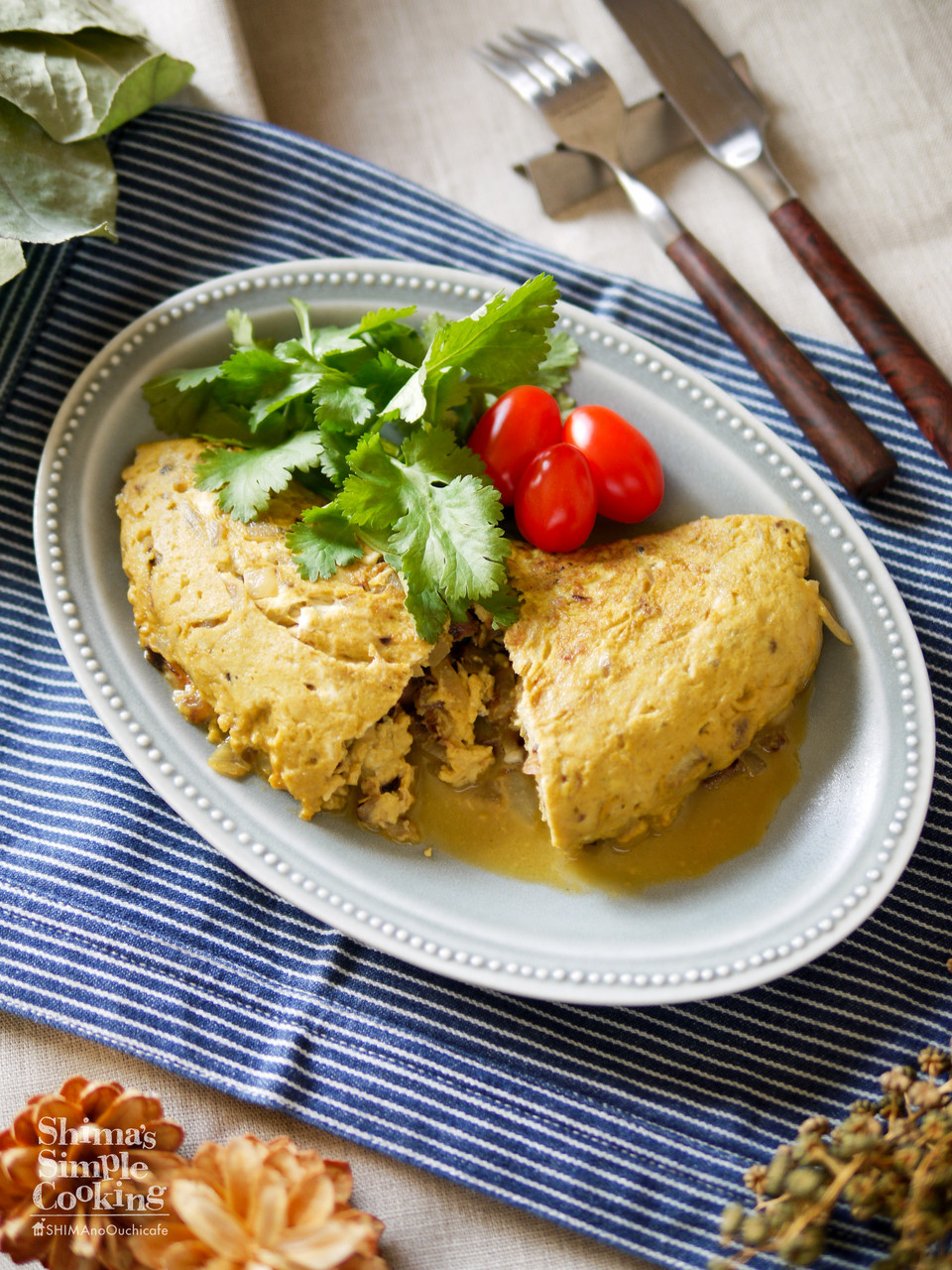 スパイスで減塩 いつもと違うアレンジオムレツ 香ばしい玉ねぎとクミンと甘い香りのココナッツミルクがキメテ エスニックオムレツ 簡単 節約 おしゃレシピ Shimaのオウチカフェ Powered By ライブドアブログ