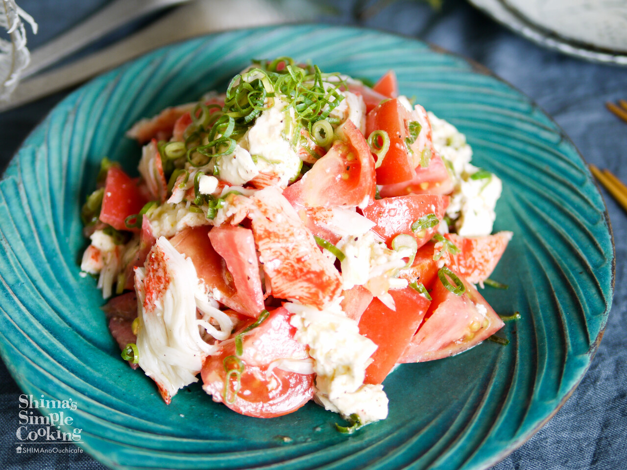 ひんやりワインを冷やしときたくなるトマトの食べ方 トマトとカニカマの和風カプレーゼ 簡単 節約 おしゃレシピ Shimaのオウチカフェ Powered By ライブドアブログ